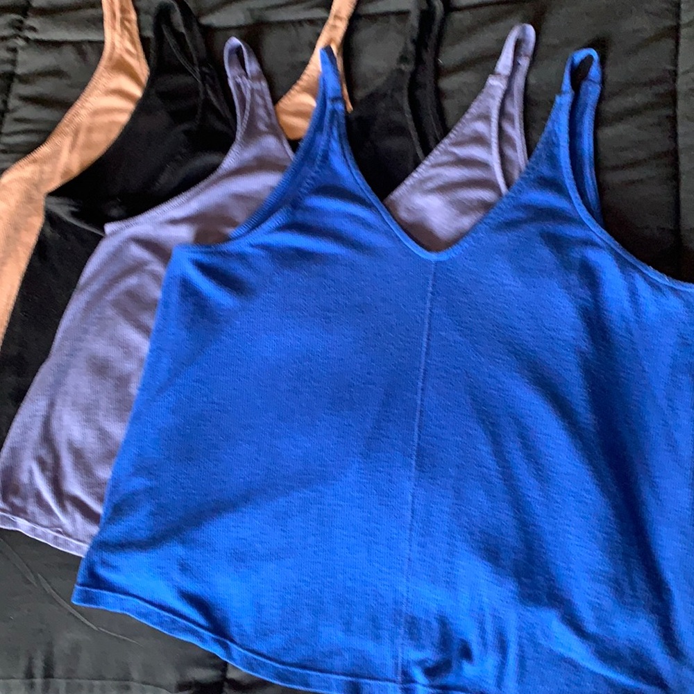 Free People v-neck swing tanks bundle